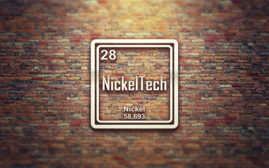 Client Projects NickelTech logo featuring atomic number 28 in a stylised periodic table design.